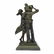 Happy Family Bronze Sculpture on Marble Base Statue - 3