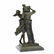 Happy Family Bronze Sculpture on Marble Base Statue - 9