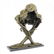 Nude Woman Bronze Sculpture on Marble Base Figurine - 4