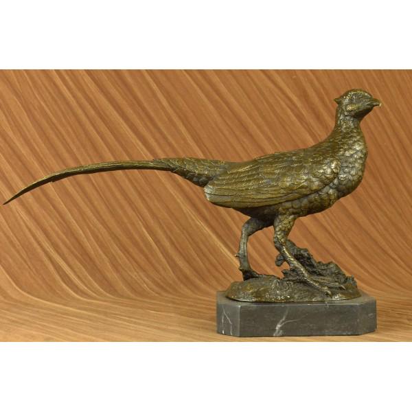 Wildlife Trophy Bird Hunter Bronze Statue (1 of 5)