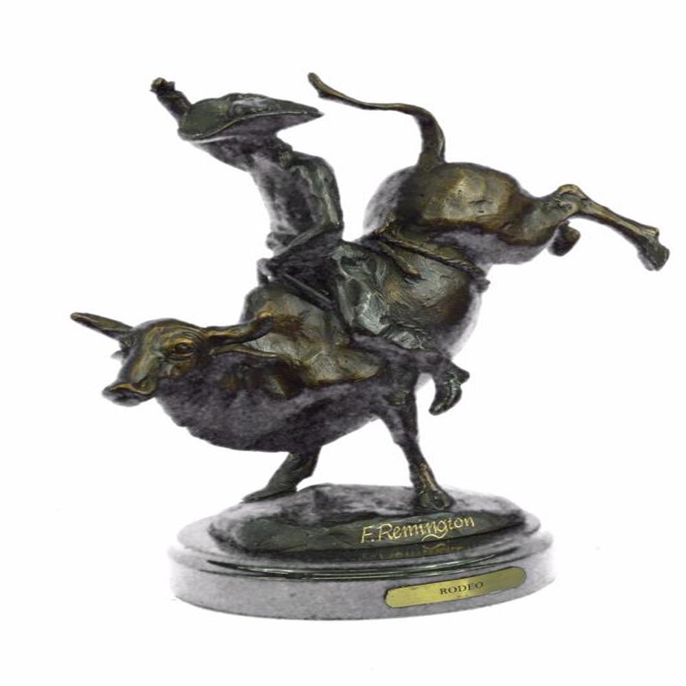 Rodeo Rider Bronze Sculpture (1 of 9)