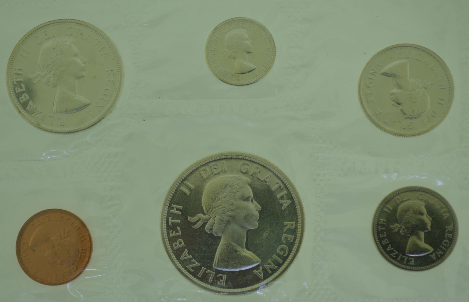 1963 Royal Canadian 1.11 oz Silver Proof Set (1 of 9)