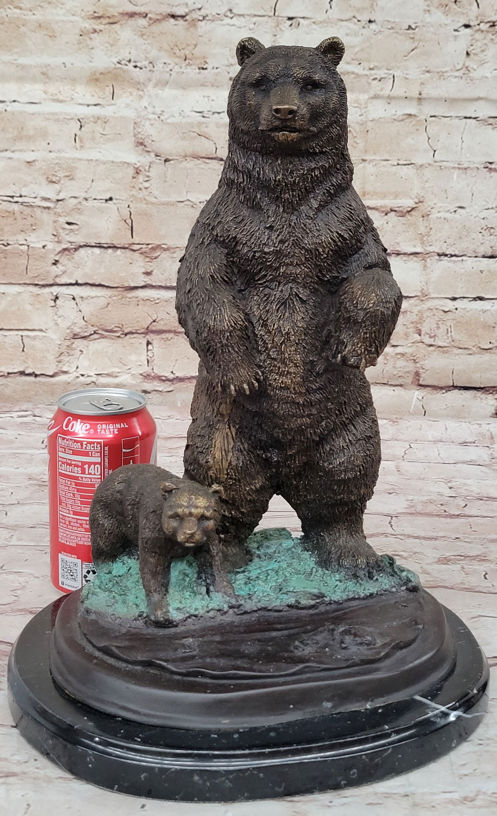 Bear Animal Edition Bronze Statue (1 of 2)