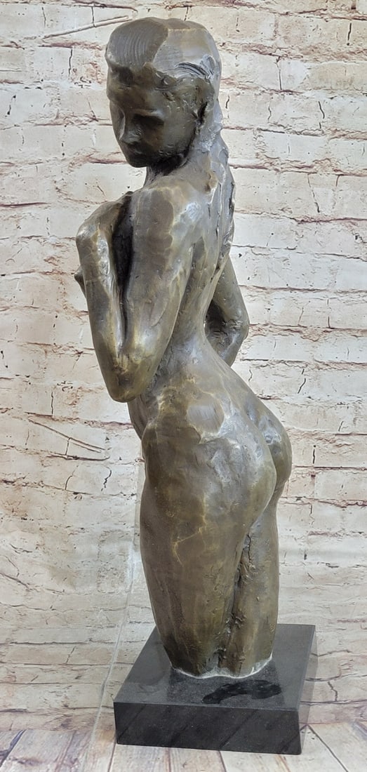 Female Torso Bust Bronze Sculpture (1 of 4)