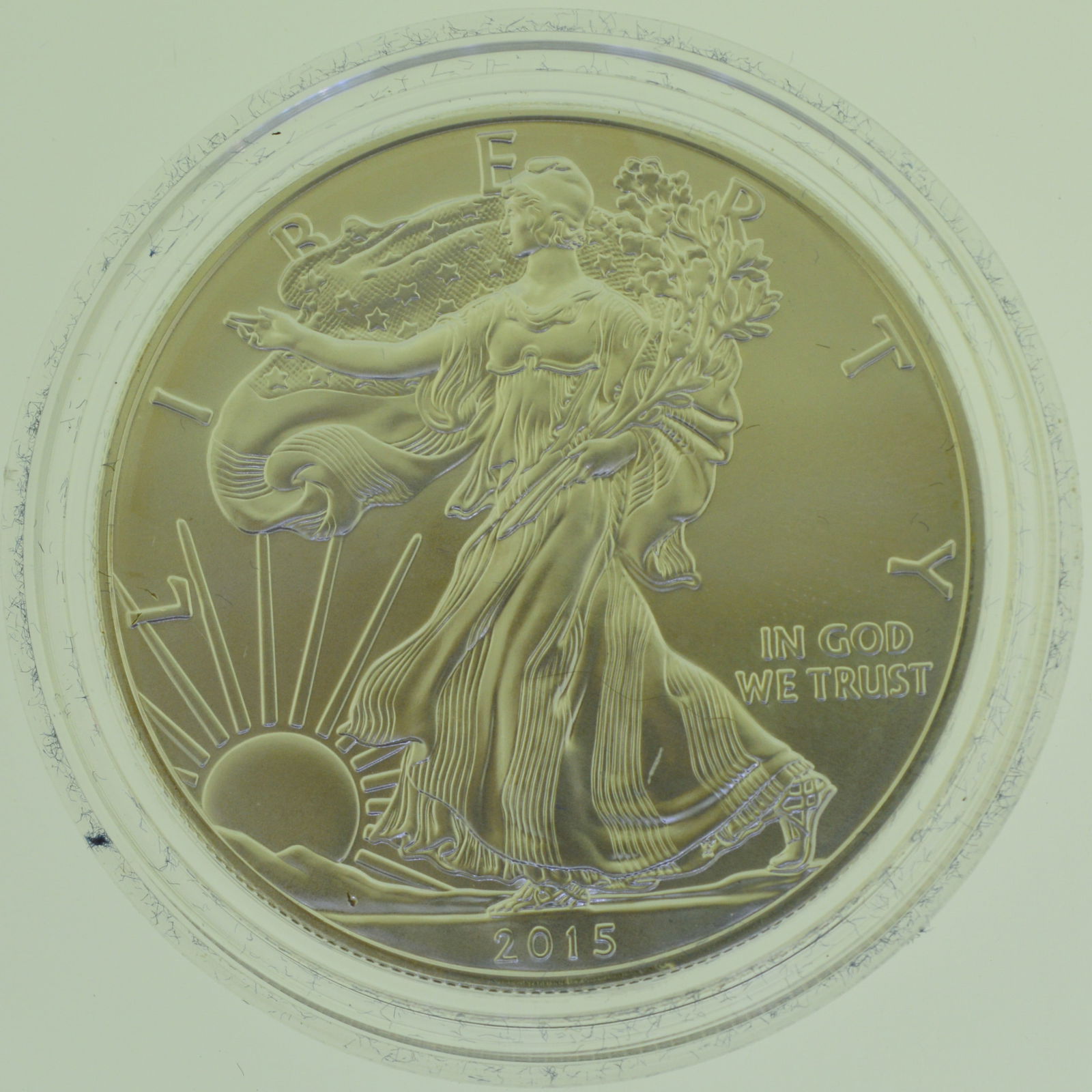 2015-W 1 oz Uncirculated American Silver Eagle US Coin (1 of 3)