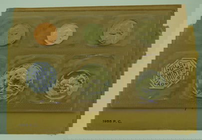 1955 'Flat Pack' Proof Set in Original Envelope