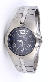 Seiko Arctura Kinetic Blue Dial 40mm Watch