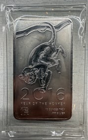 10 Troy Ounces Pure .999 Fine Silver Bar in Plastic