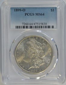 1899-O PCG MS64 Morgan Silver Dollar