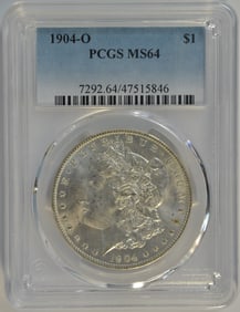 1904-O PCG MS64 Morgan Silver Dollar