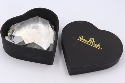 Rosenthal Crystal Heart