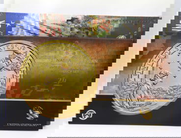 2011 $1 & 2012 Silver Dollar Set & 2018 & 2020 Quarters Set