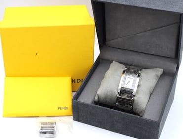 Fendi Orologi 1200G square watch