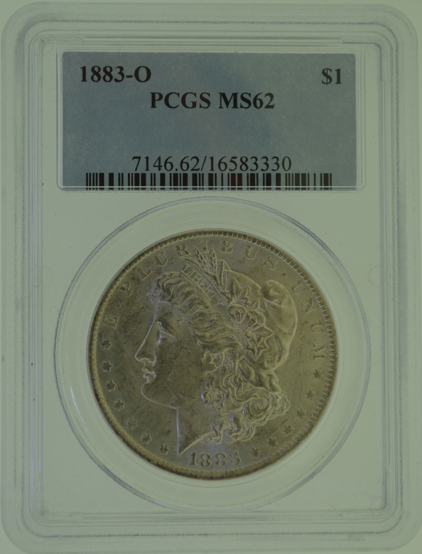1883-O Morgan Silver Dollar PCGS MS62 (1 of 4)