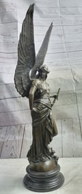 Winged Victory Louvre Nike Bronze Sculpture