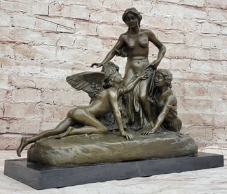 Zeus Jupiter Poseidon Mythology Bronze Sculpture