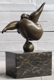 Modern Bronze Statue