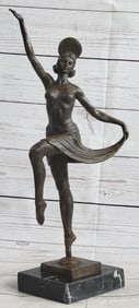 Dancer Ballerina Bronze Sculpture