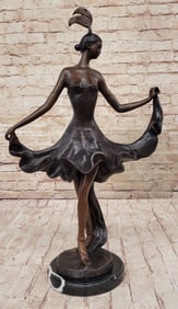 Dancer Bronze Figurine