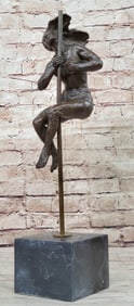 Cirque du Soleil Performer Bronze Sculpture