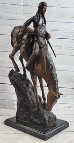 Mountain Man Bronze Sculpture