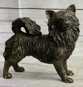 Baby Fox Bronze Sculpture