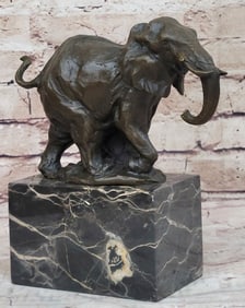 Elephant Bronze Sculpture