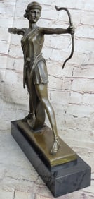 Diana Nemorensis and Artemis Bronze Sculpture