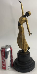 Egyptian Dancer Bronze Sculpture