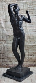 Nude Male Man Bronze Sculpture