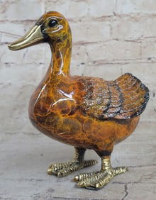 Duck Bronze Sculpture