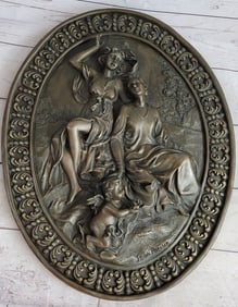 Italian Renaissance Relief Bronze Sculpture
