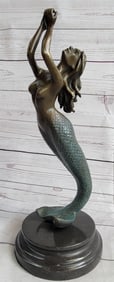 Mermaid Bronze Sculpture