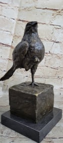 Pigeon Bronze Sculpture