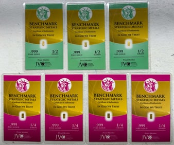 lot of 2.5 Grain 24 CT Gold Bar