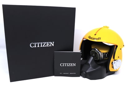 Men's Citizen Eco drive promaster blue angels two town IP chronograph watch