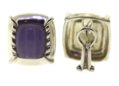 Judith Ripka Gemstone Sterling Silver Earrings