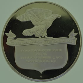 1973 Postmasters of America Silver Medal Coin
