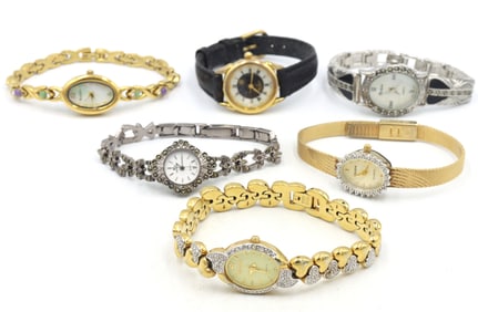 Group lot of 6 watches