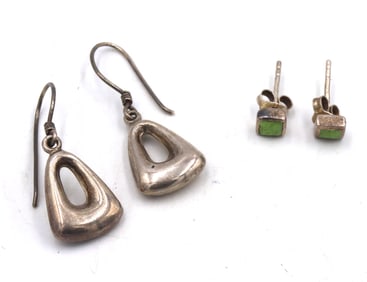 Group lot of 925 sterling silver mixed jewelry