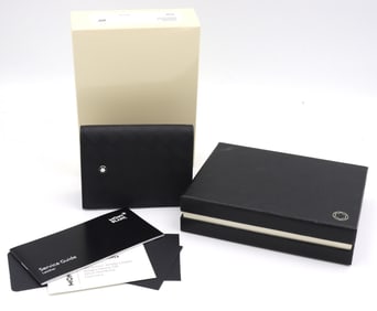 Montblanc Extreme 3.0 card Holder 4CC Wallet W/Dust Bag & Box