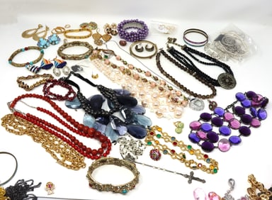 Big Group lot of Costume Jewelry