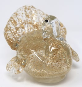 Hand Blown Turkey Figurine