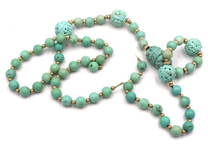 Turquoise beaded strand