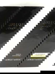 Set of 2 Giorgio Armani Parfum: Set of 2 Giorgio Armani Parfum. Armani Code Absolu Parfum 60ml. Armani Code Eau De parfum 60ml.