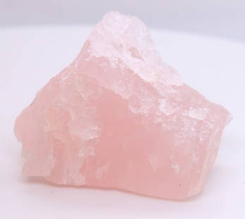 Rough Rose Quartz Stone: Rough Rose Quartz Stone.