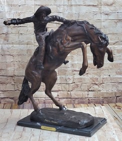 Wooly Chaps Bronze Sculpture