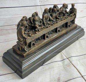 The Last Supper Bronze Sculpture