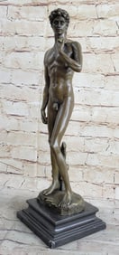 David Bronze Sculpture