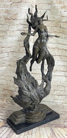 Modern Art Nude Medusa Greek Mythology Bronze Sculpture